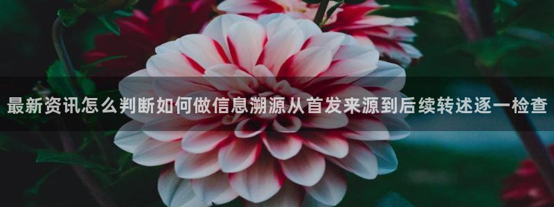 爆料吃瓜:最新资讯怎么判断如何做信息溯源从首发来源到后续转述逐一检查